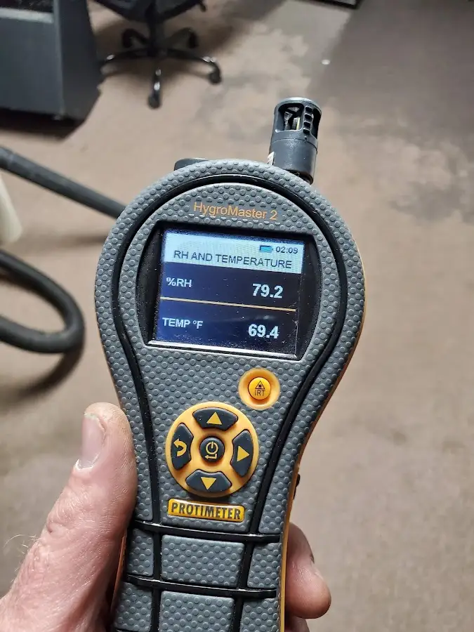 Moisture meter humidity assessment for Fire & Smoke Damage Restoration in Stephenville